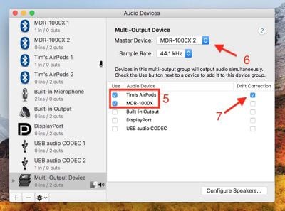 comment partager l'audio Mac entre deux paires d'écouteurs Bluetooth04