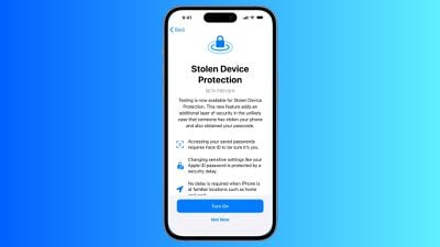 protection des appareils iOS volés