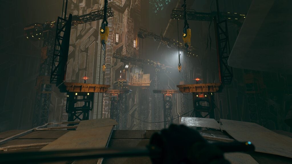 Capture d'écran de Ghostrunner avec PlayStation Plus Premium