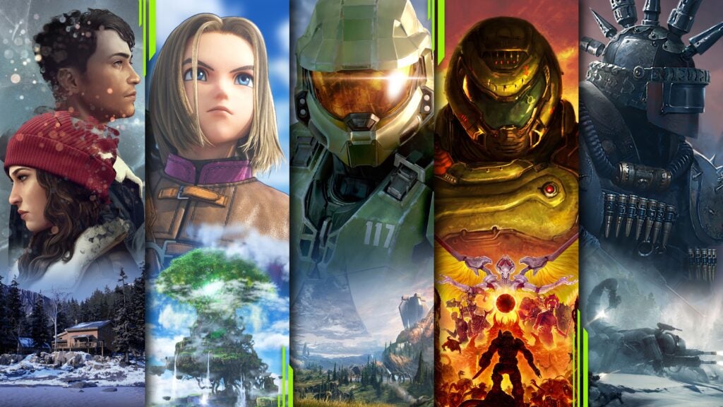 Collage de divers jeux Xbox Game Pass Ultimate.