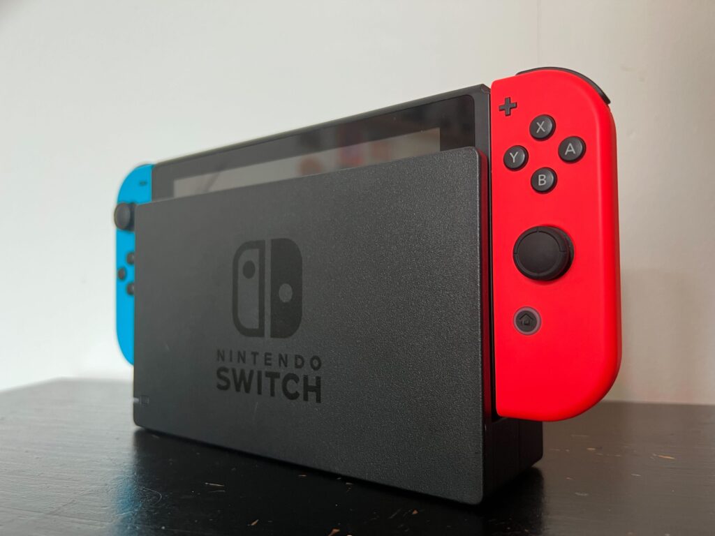 Nintendo Switch dans le dock