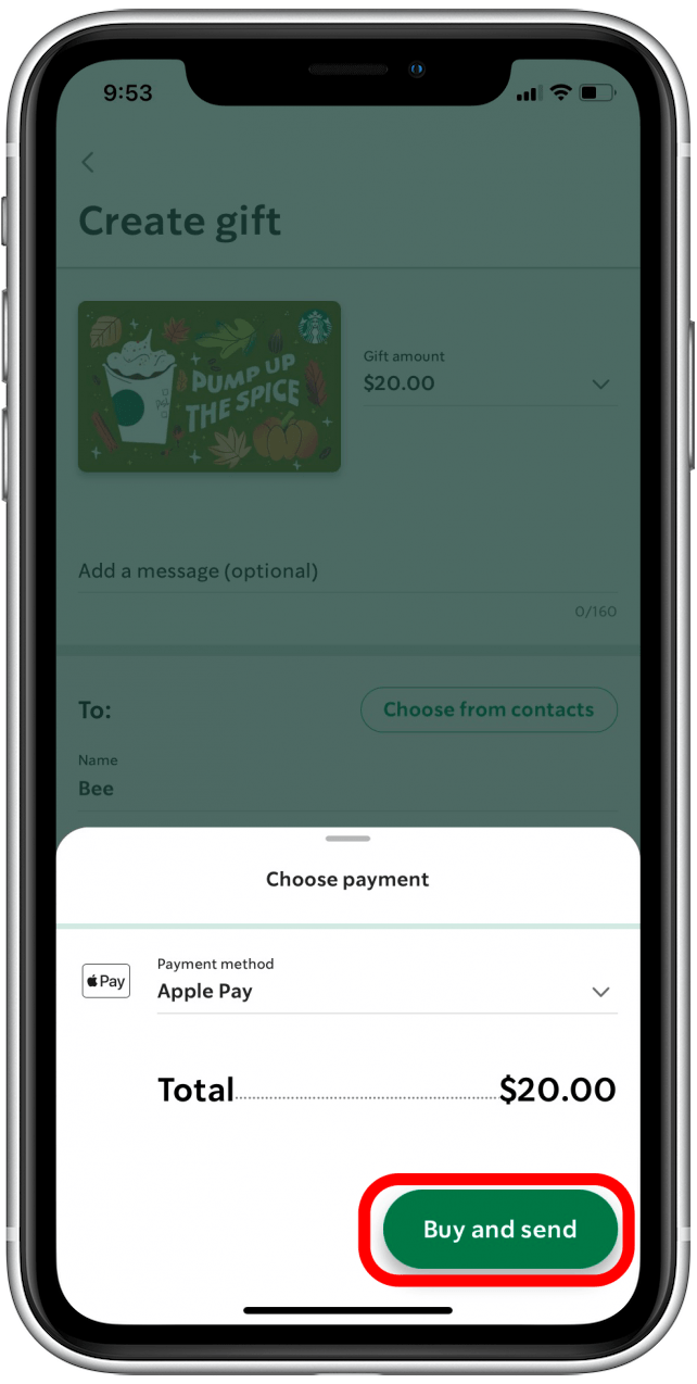 Comment utiliser Apple Pay dans l'application Starbucks 