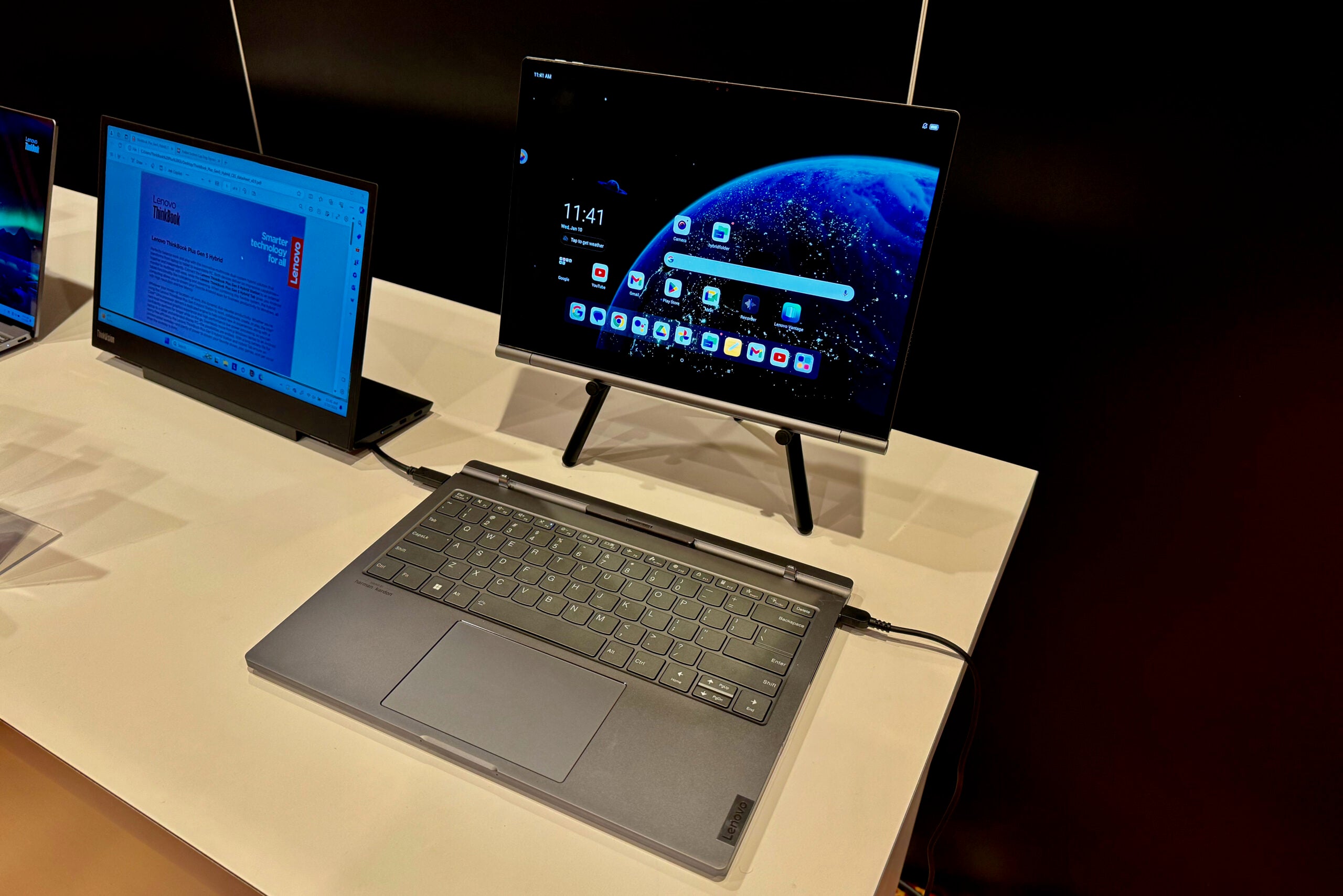 Premieres impressions examen du Lenovo ThinkBook Plus Gen 5 hybride