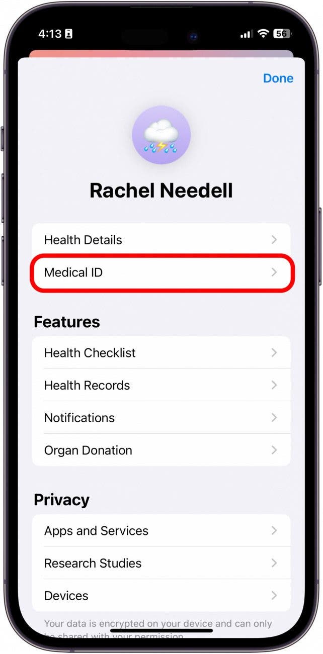 comment configurer des contacts d'urgence sur iPhone