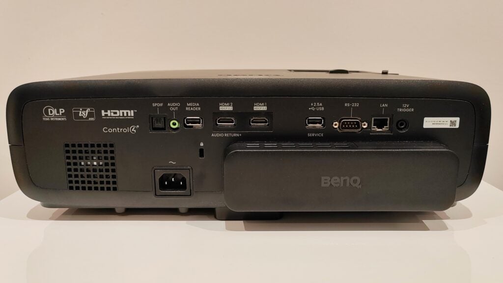 Connexions arrière du BenQ W4000i