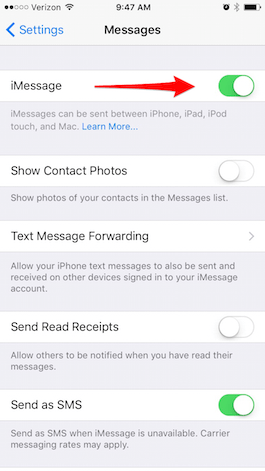 Comment envoyer instantanément des photos dans des messages 
