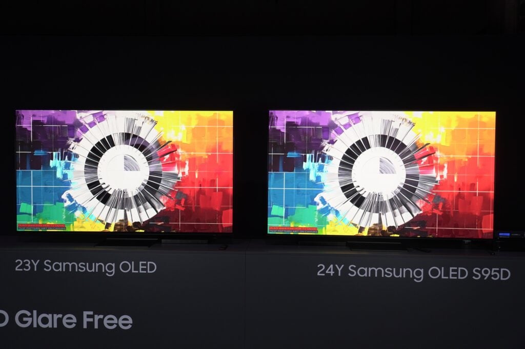 Modèles de démonstration Samsung Glare Free OLED