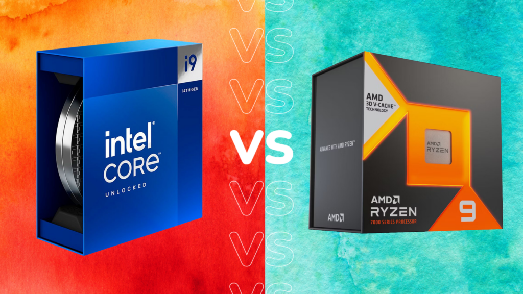 Intel Core i9 14900K vs AMD Ryzen 9 7950X3D lequel
