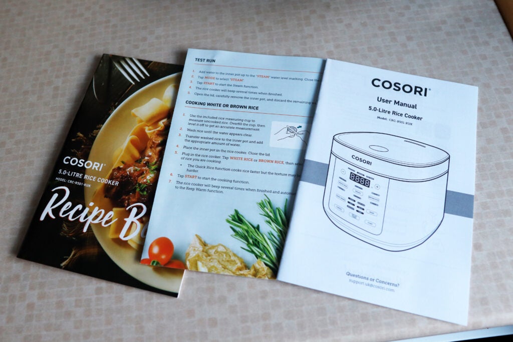 Livre de recettes - Cuiseur à riz Cosori