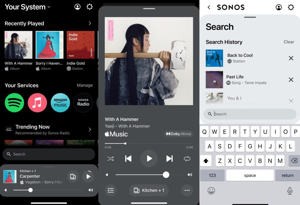 Refonte de la nouvelle application Sonos S2