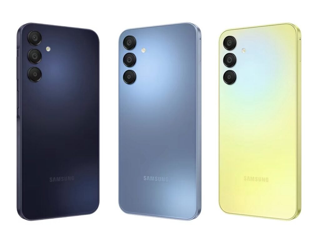 Options de couleur du Samsung Galaxy A15
